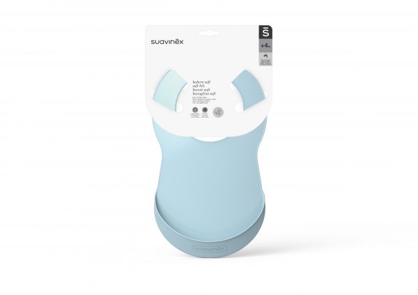 Soft bib Blue