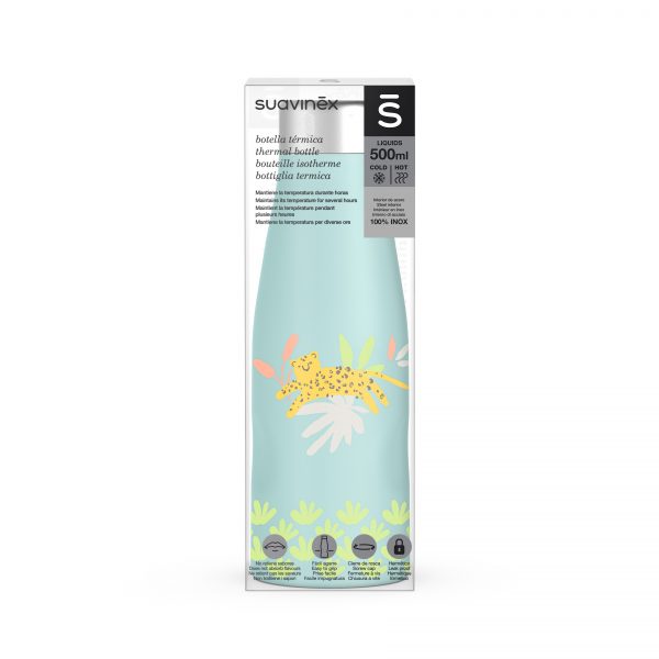 Thermal Bottle 500 Jungle Green w Packaging