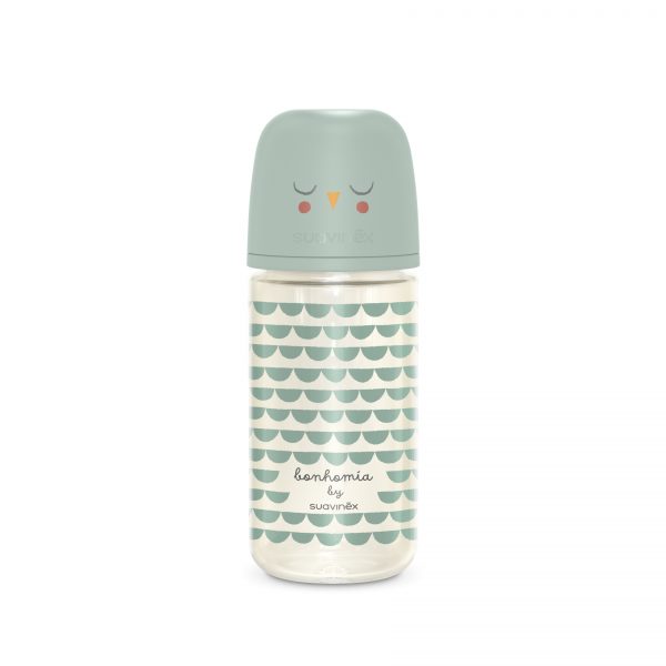 Glass Bottle 240ml Green 01